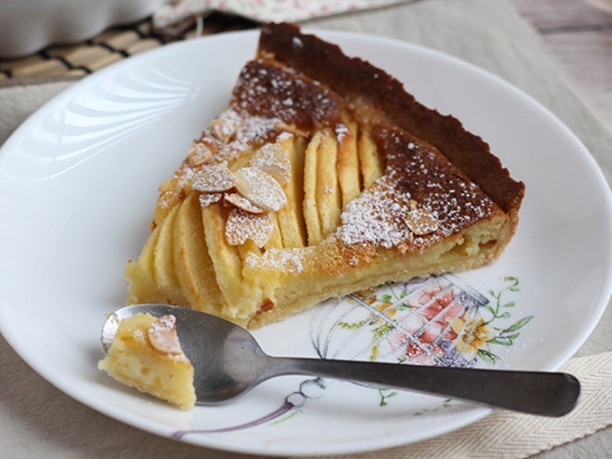 Apple and almond pie - Tarte Normande - photo 5