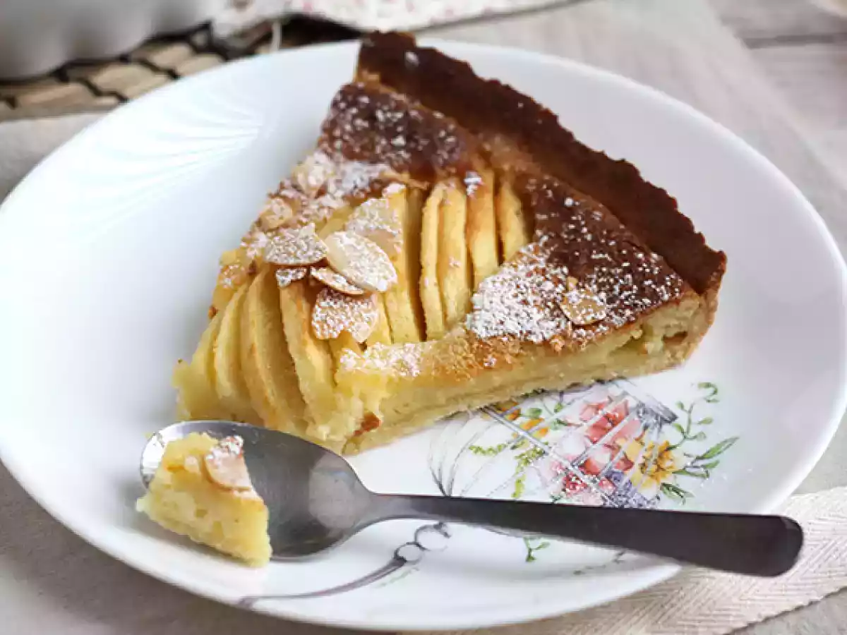 Apple and almond tart (tarte normande) - photo 5