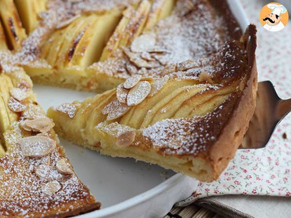 Apple and almond tart (tarte normande) - photo 2