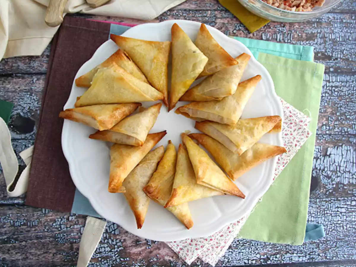 Apple and cinnamon samosas - photo 2