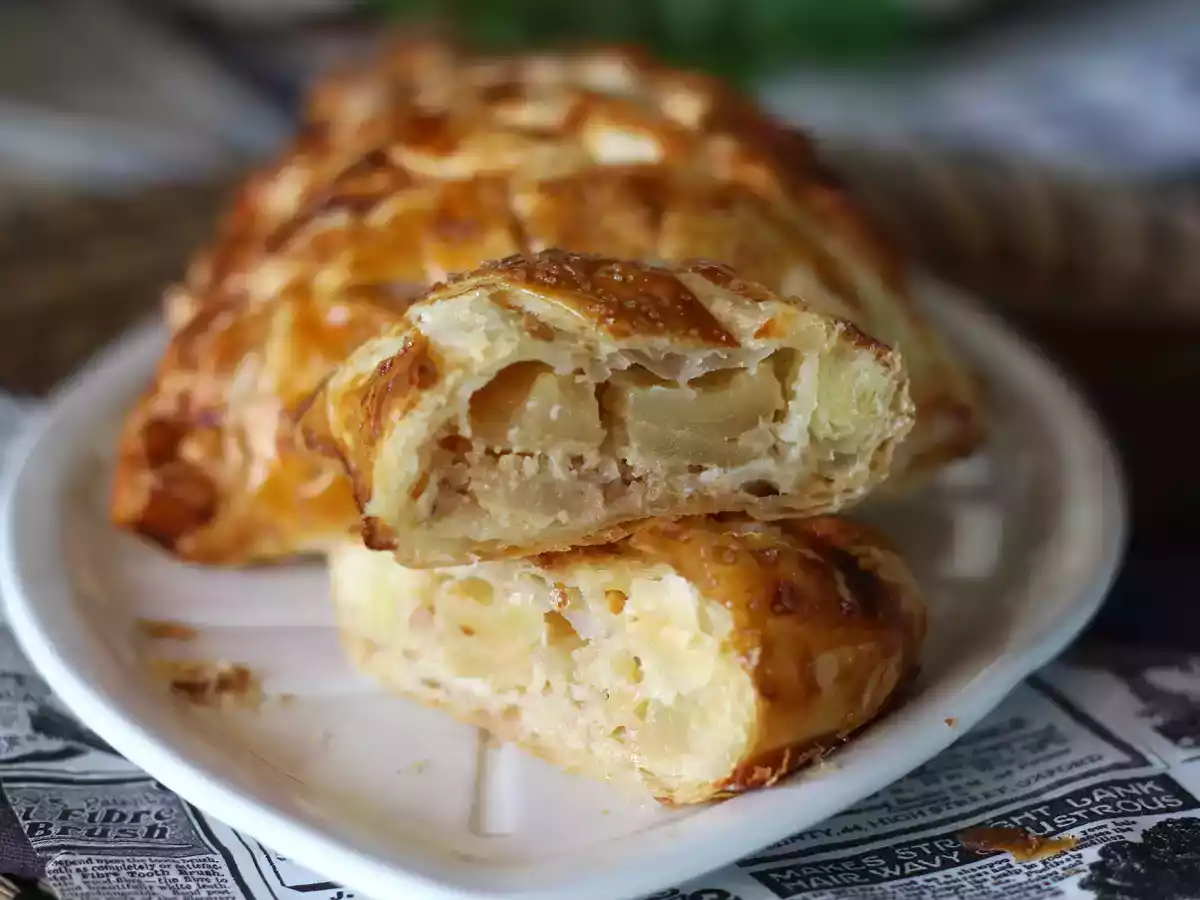 Apple and hazelnut cream handpies for epiphany - photo 3