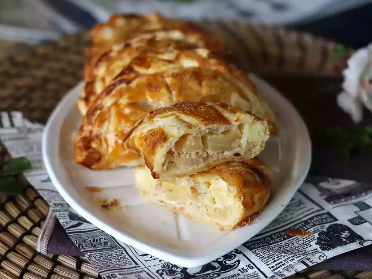 Apple and hazelnut cream handpies for epiphany - photo 5