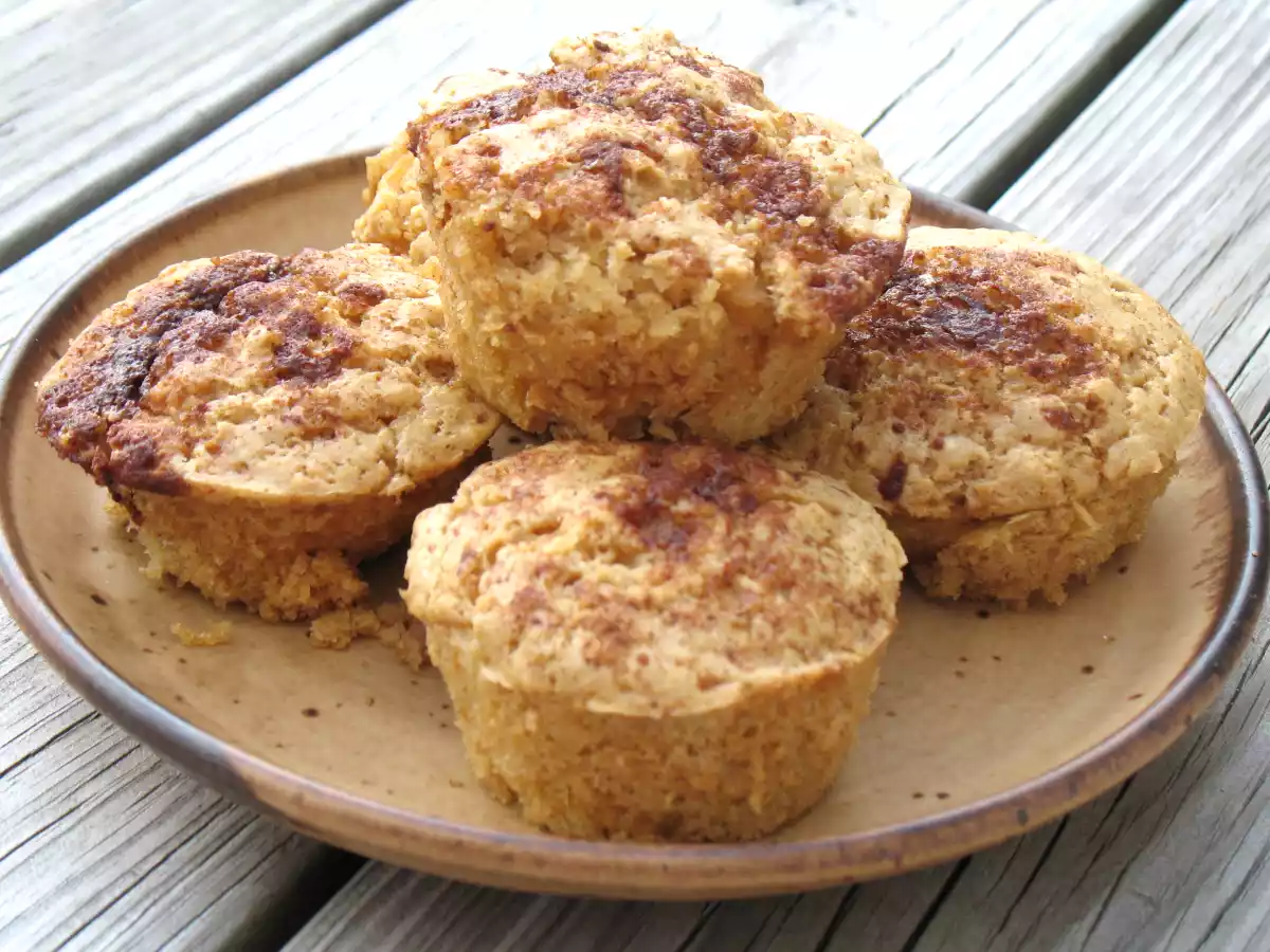 Apple Lemon with Cinnamon Muffins