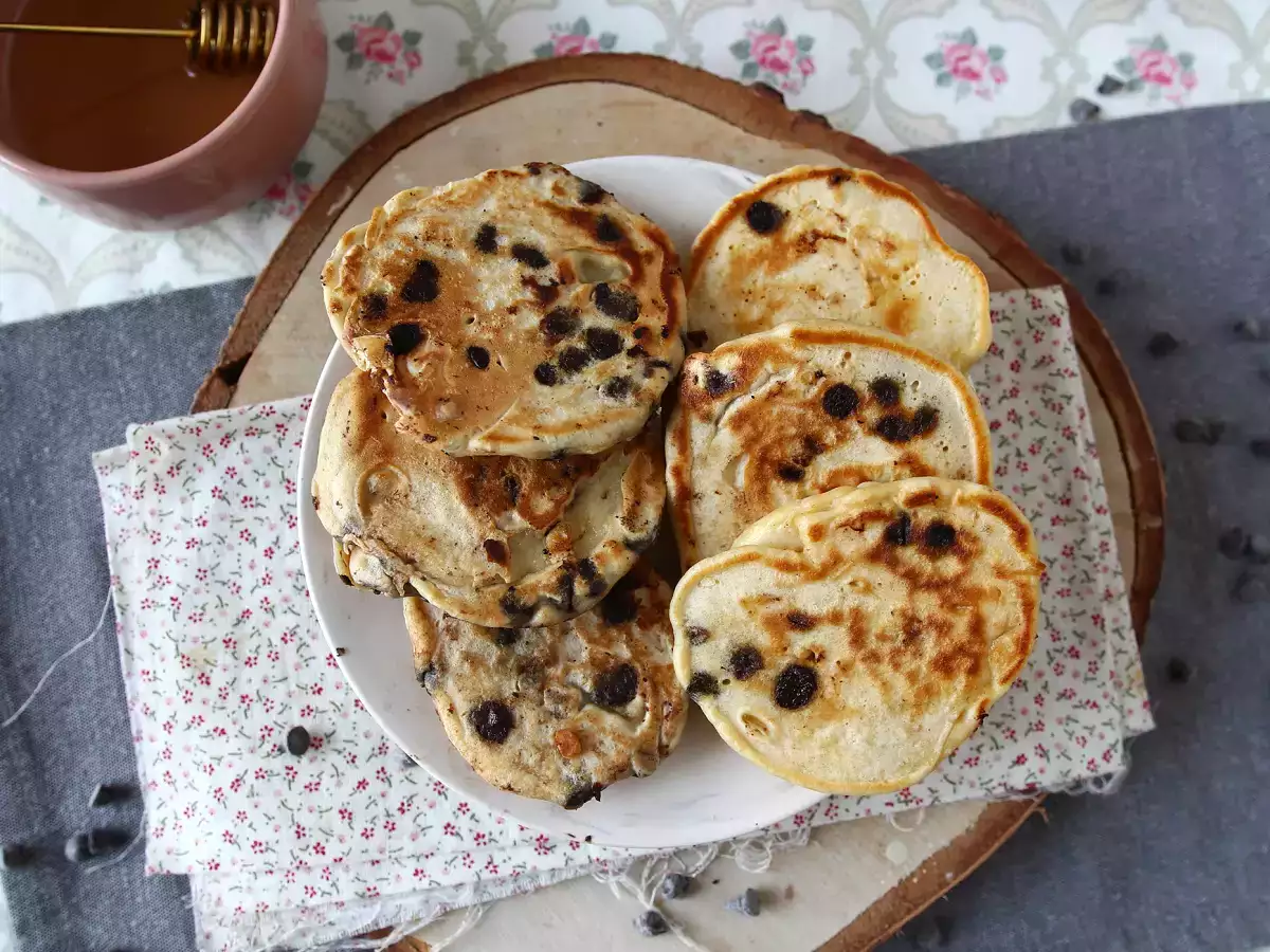 Apple pancakes with no added sugar - photo 5