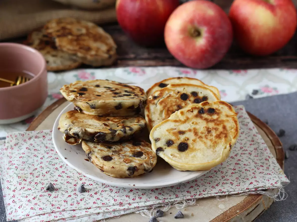 Apple pancakes with no added sugar - photo 6