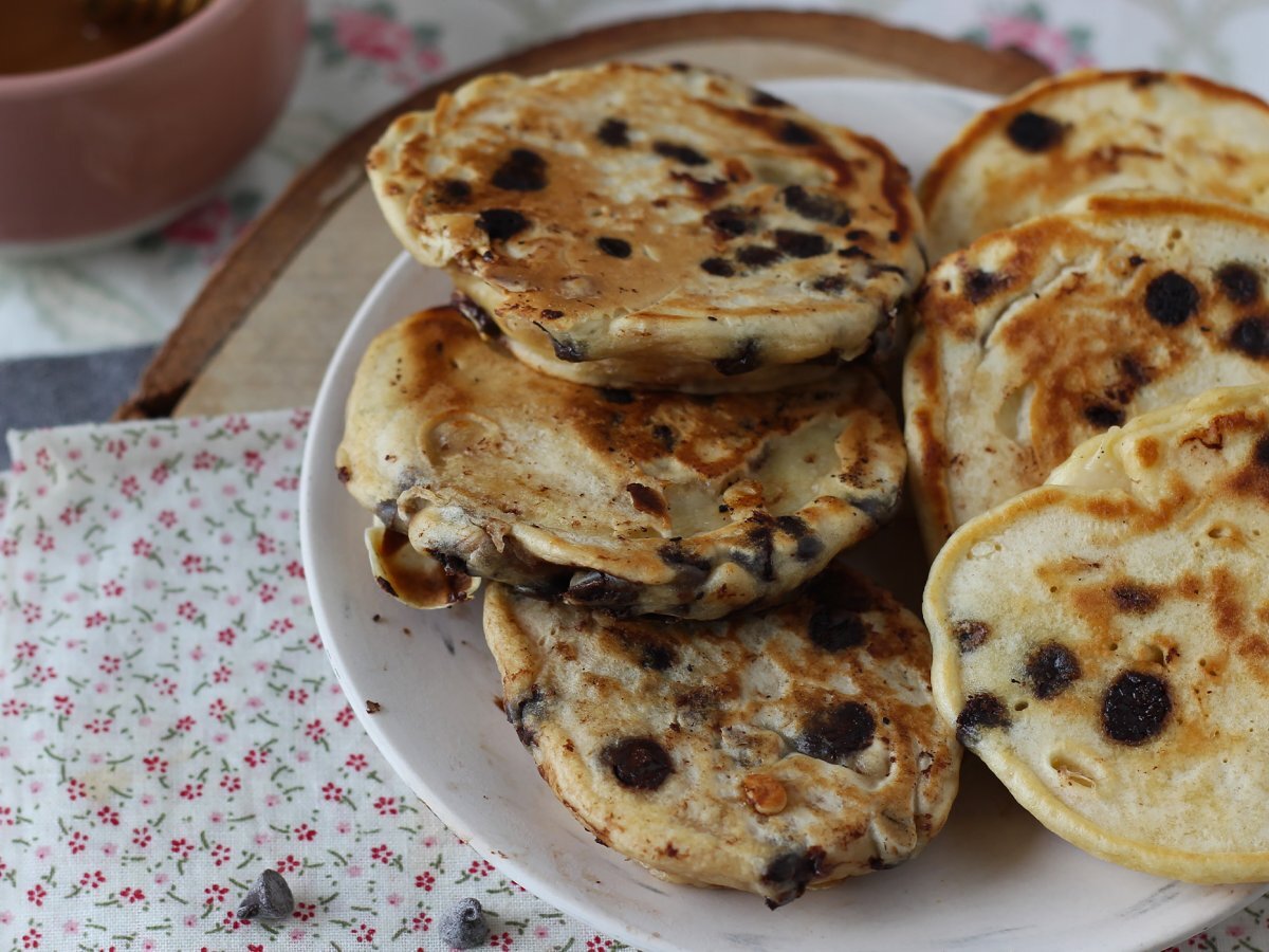 Apple pancakes with no added sugars - photo 3