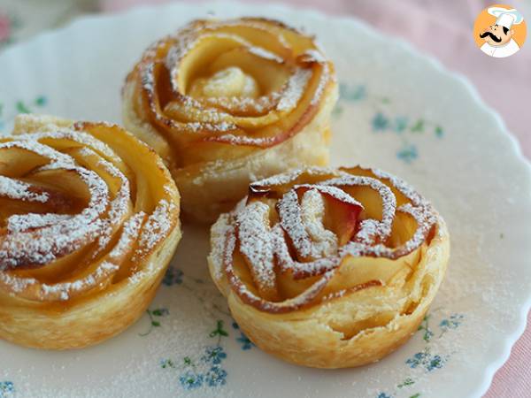 Apple rose tartlets