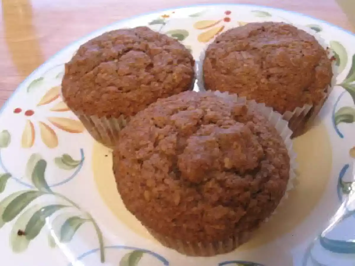 Applesauce Oatmeal Muffins (gluten-free, dairy-free, vegan) - photo 2