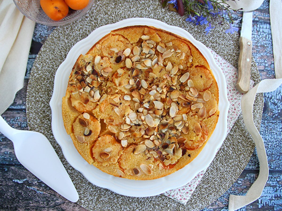 Apricot and grilled almond clafoutis - photo 3