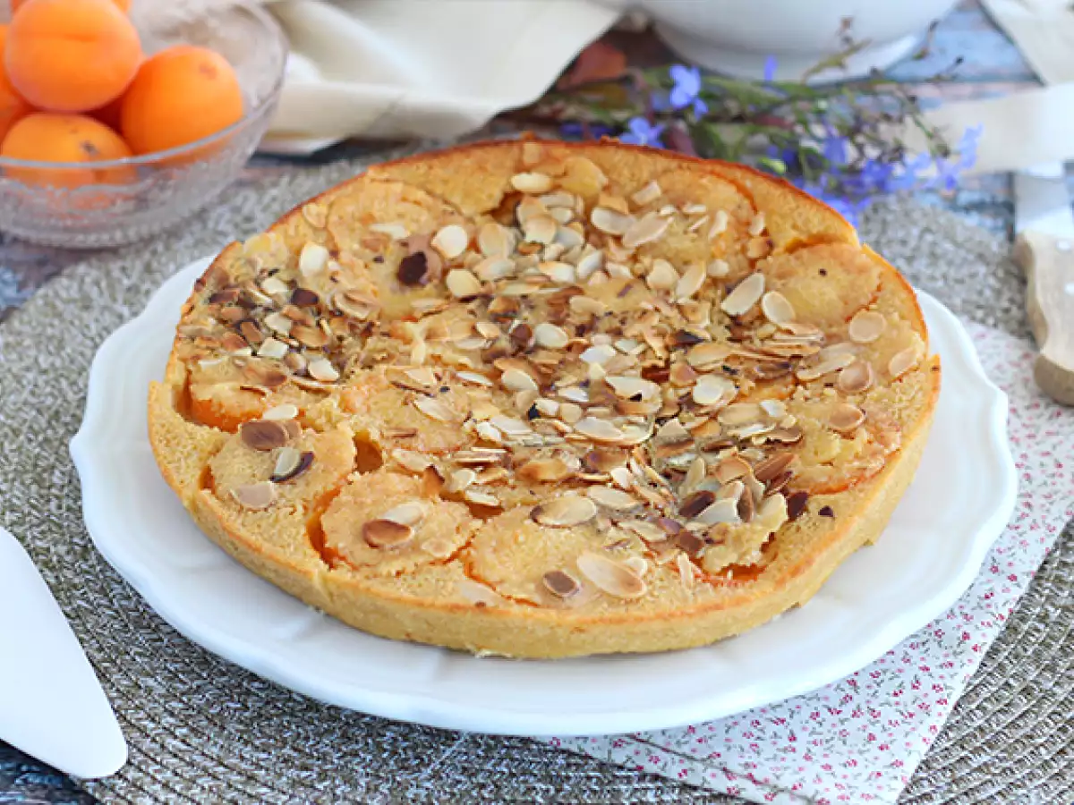 Apricot clafoutis