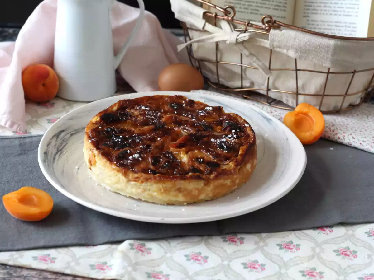 Apricot clafoutis with Air Fryer - photo 3