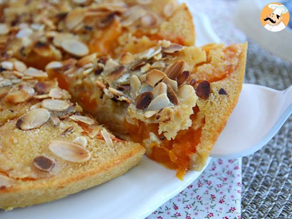 Apricot clafoutis with grilled almonds - photo 2