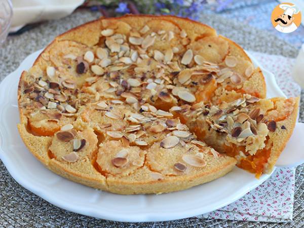 Apricot clafoutis with grilled almonds - photo 5