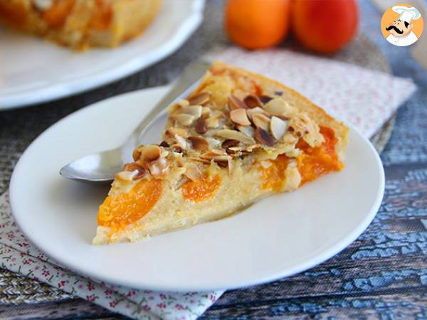 Apricot clafoutis with grilled almonds - photo 6