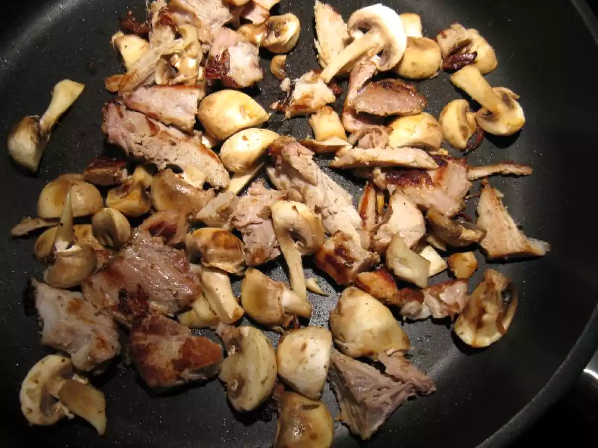 Apricot Pork Pasta with Feta - photo 5