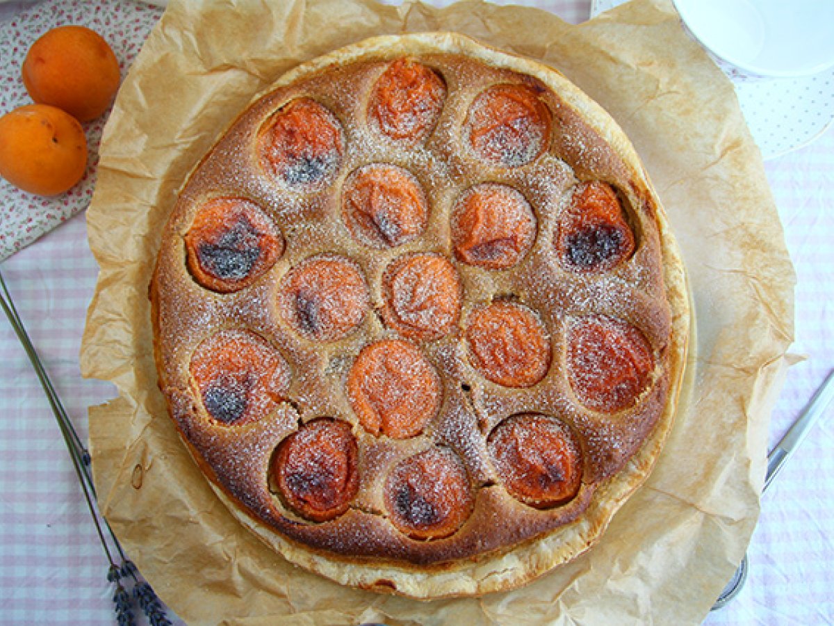 Apricot tart - Gluten free and Vegan