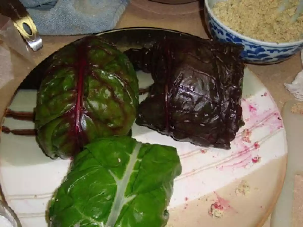 Apron Giveaway + Stuffed Sea-Bass Fillet with Pomegranate-Hazelnut Vinaigrette - photo 5