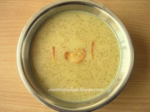 ARISI PAYASAM / RICE PAYASAM FOR THAI VELLI