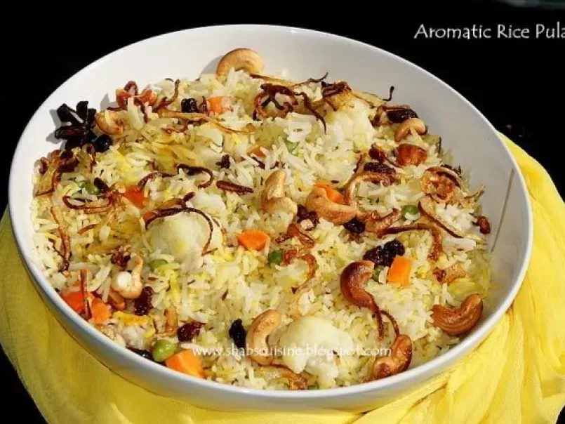 Aromatic Rice Pulao