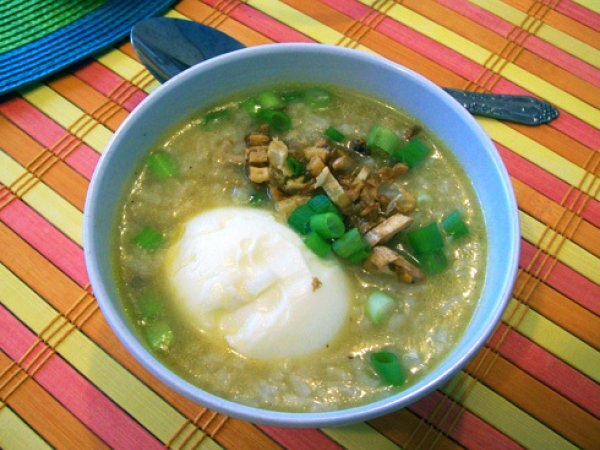 Arroz Caldo Filipino ( Filipino -Congee)