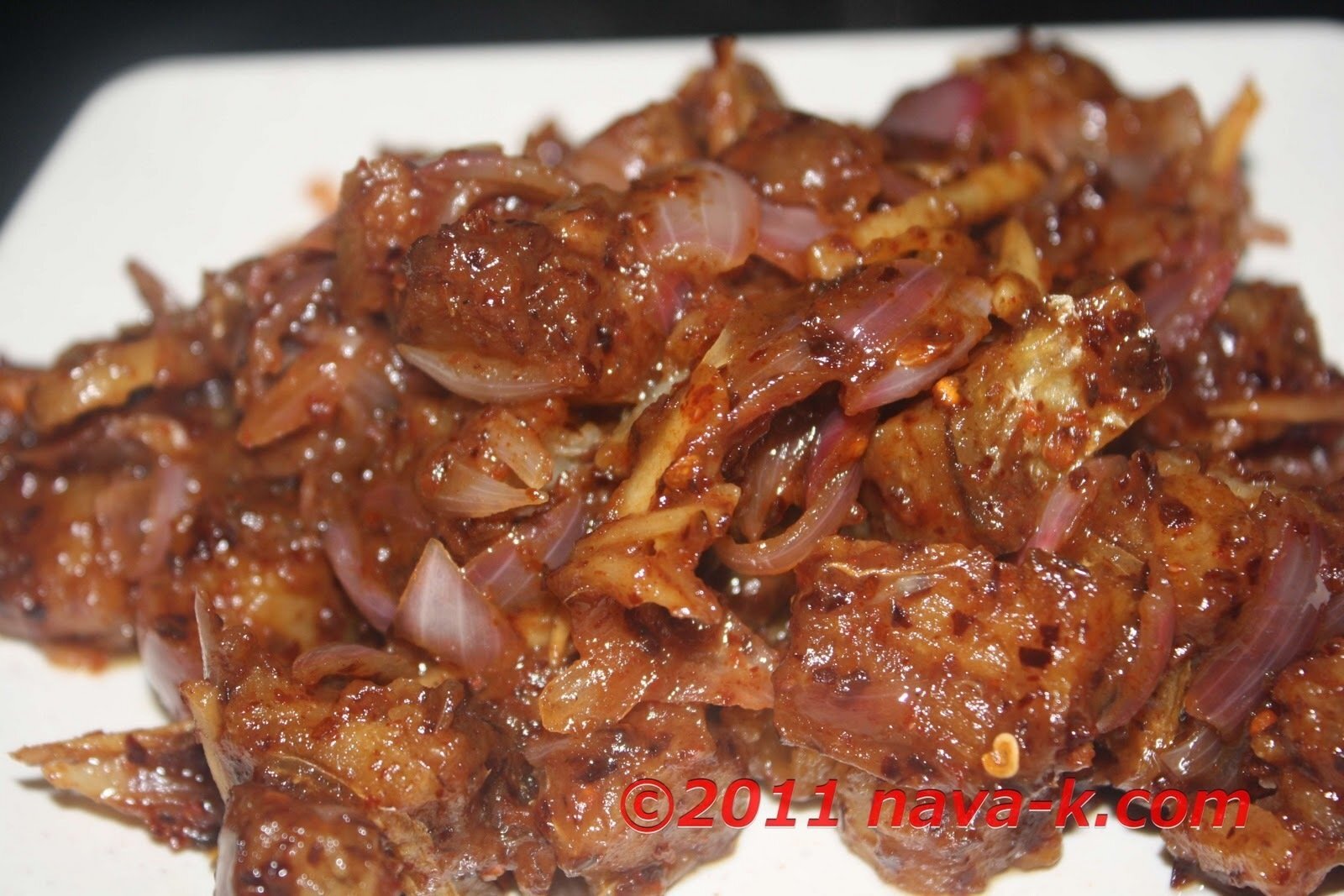 Asam (tamarind) salt fish sambal/sauce Recipe Petitchef