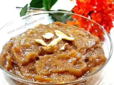 Atta halwa recipe (delicious wheat flour pudding)