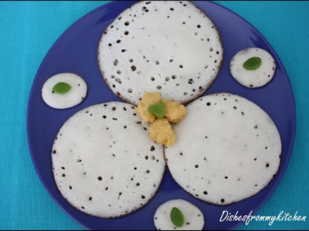 ATUKULU (POHA) DOSA OR APPAM WITH VADA CURRY - photo 2