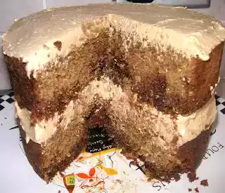 Austrian coffee cake recipe with coffee buttercream