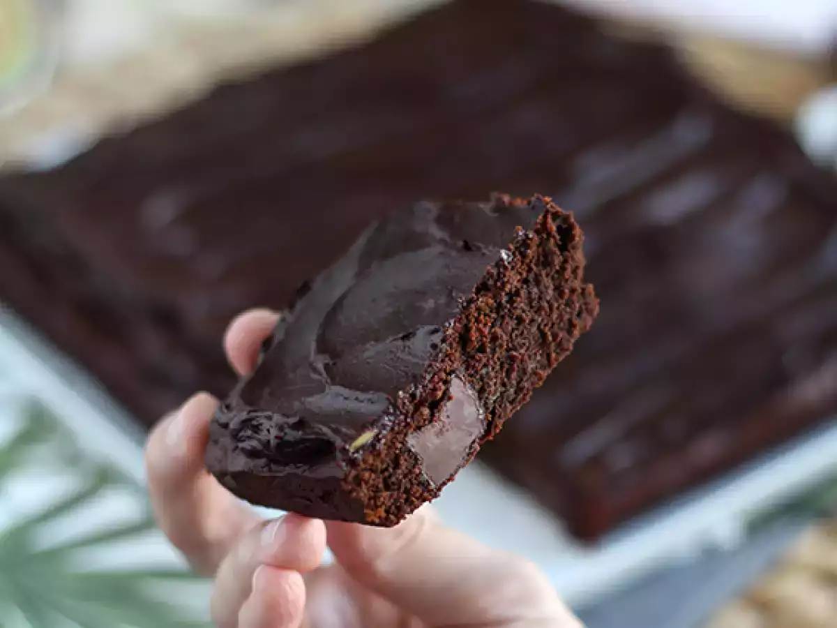 Avocado and chocolate brownie without butter – lactose-free - photo 2