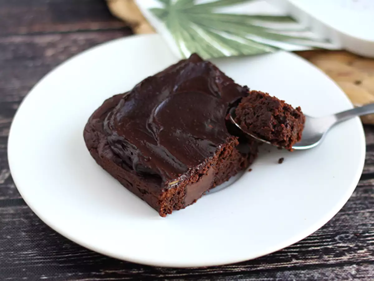 Avocado and chocolate brownie without butter – lactose-free - photo 3