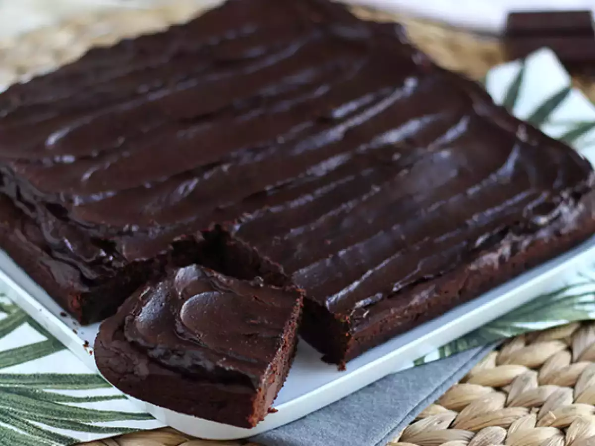 Avocado and chocolate brownie without butter – lactose-free - photo 6