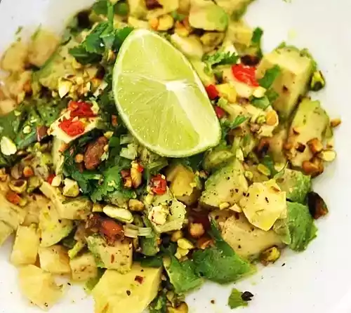 Avocado & banana salad recipe