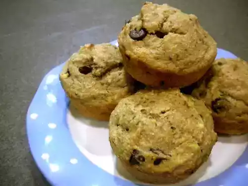 Avocado chocolate chip muffins recipe