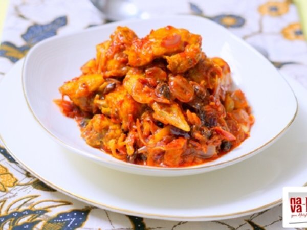 Ayam Masak Masam Manis (Chicken In Sour Sweet Gravy)