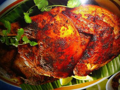 Ayam panggang ( spicy roast chicken)