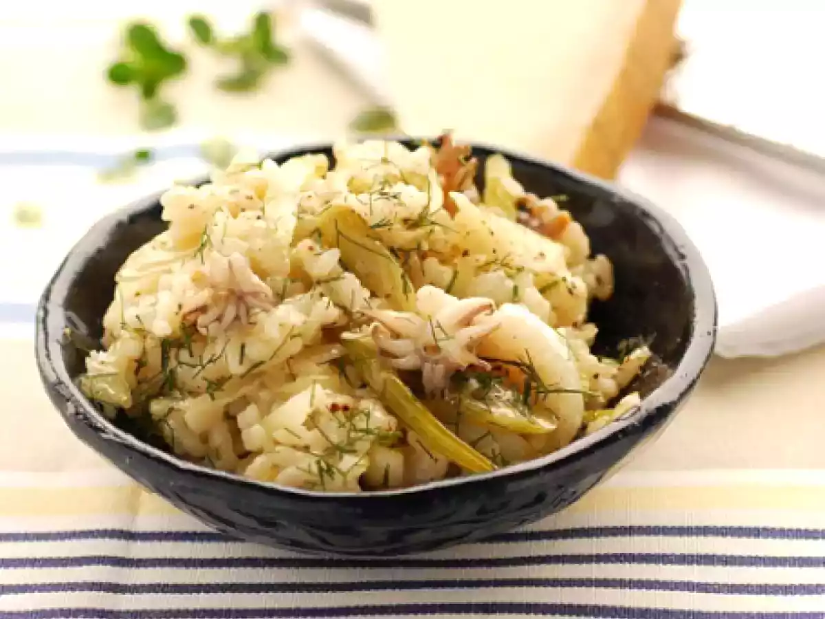 Baby Octopus & Fennel Risotto
