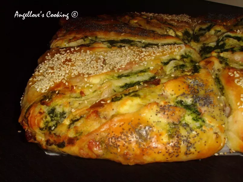 Bacon and Spinach Turkish Bread (Borek), photo 2