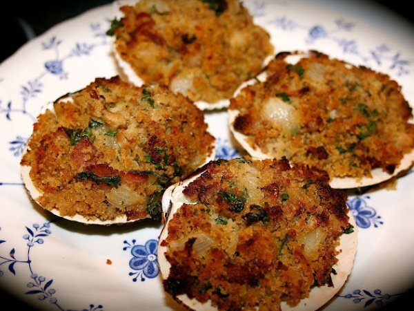 Bacon Stuffed Clams