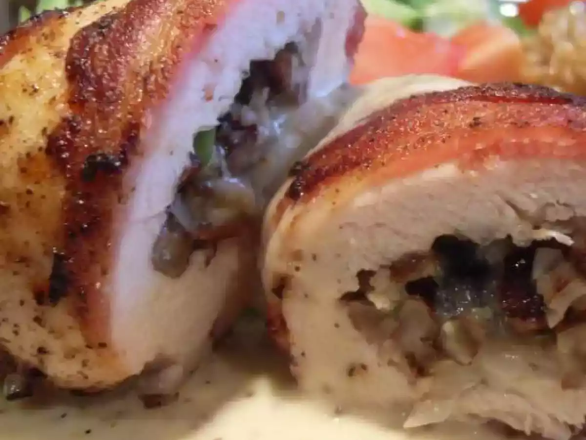 Bacon Wrapped Stuffed Chicken Breasts - photo 3