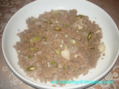 Bagis recipe: minced beef with lemon juice