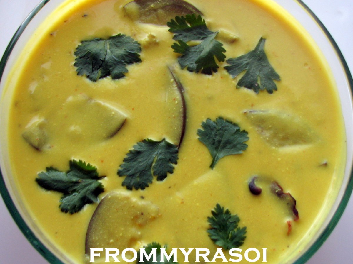 Baigan Ki Kadhi (Eggplant kadhi) - photo 2