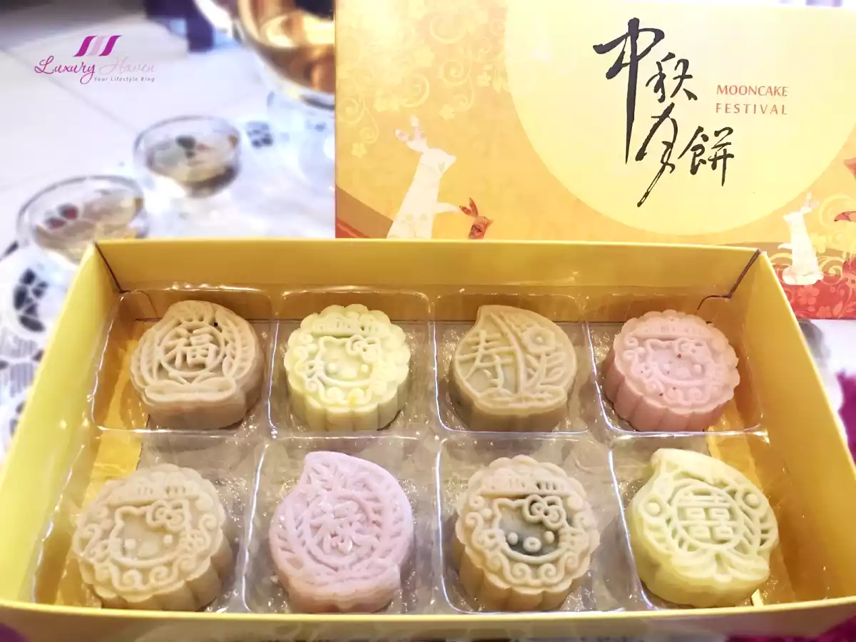 Baileys Snowskin Mooncakes with Black Sesame Paste