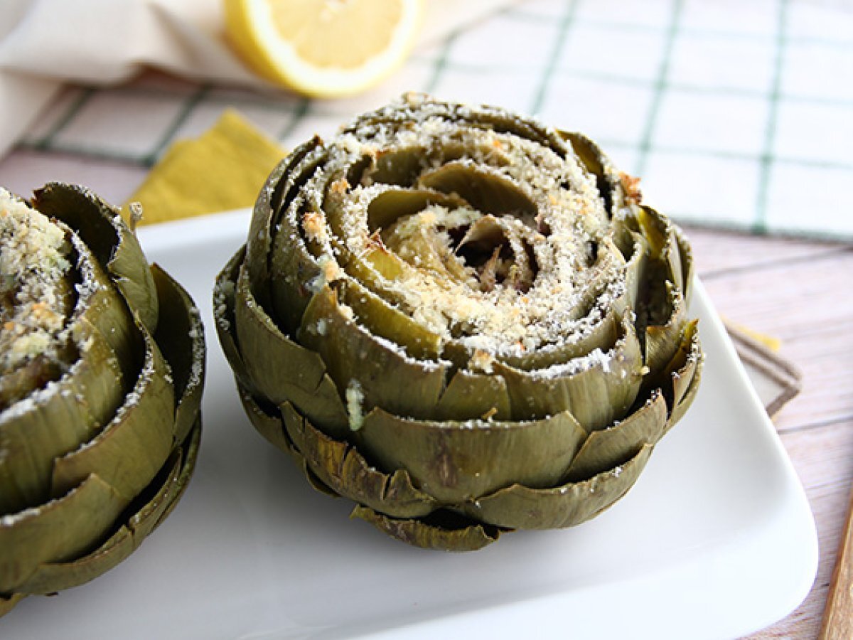 Baked artichokes - photo 2