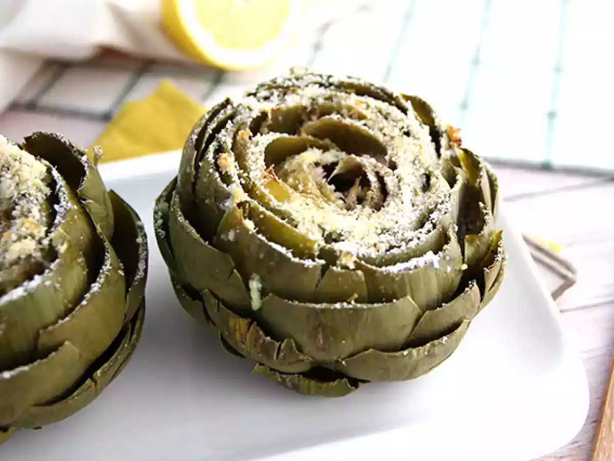 Baked artichokes - photo 2