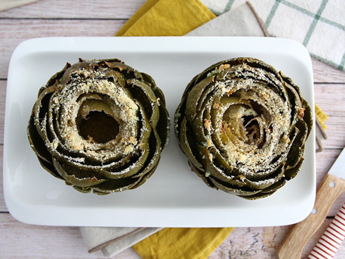 Baked artichokes - photo 3