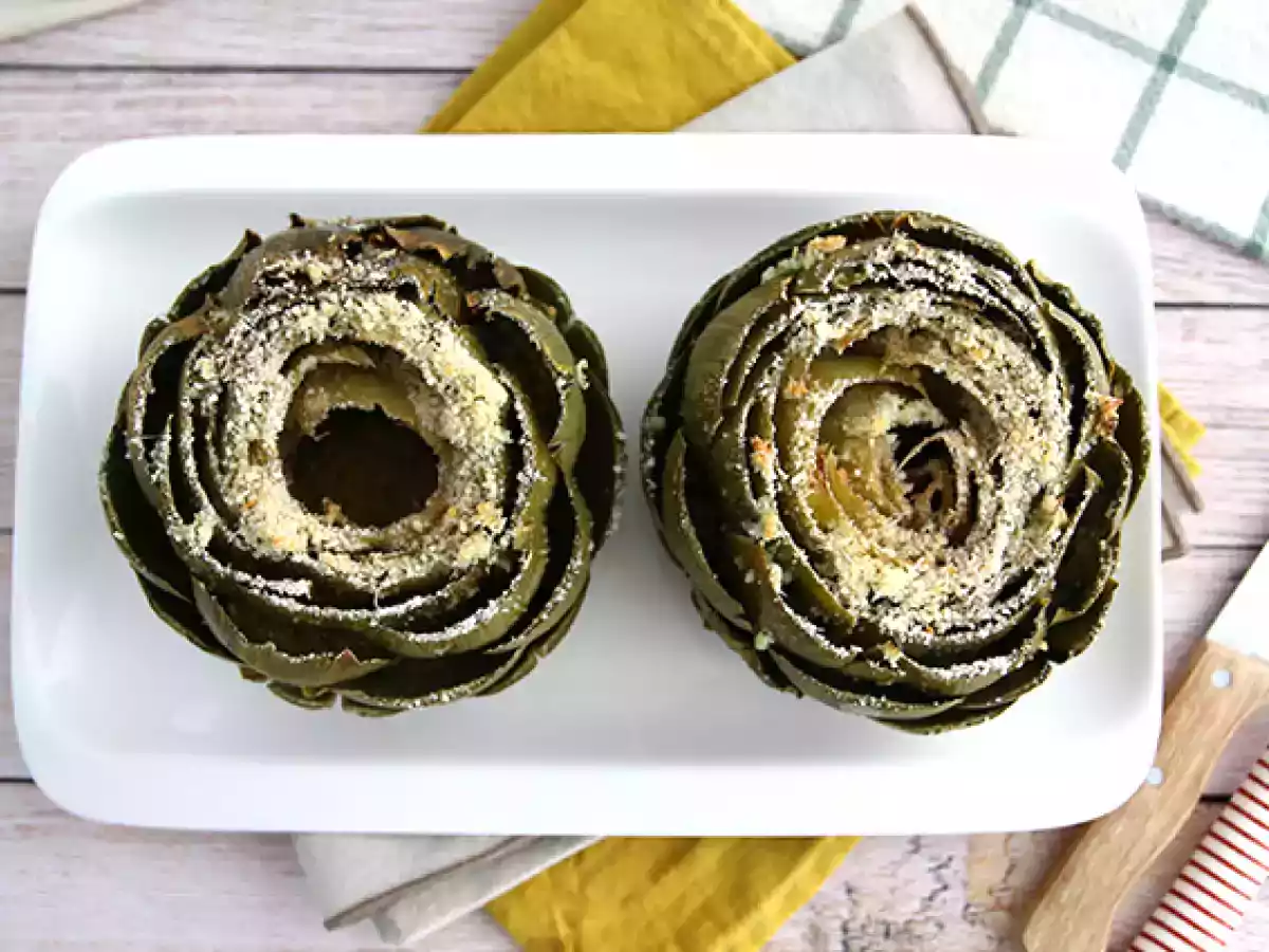 Baked artichokes - photo 3