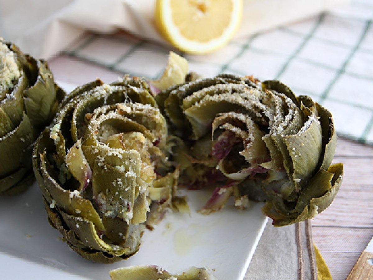 Baked artichokes - photo 4