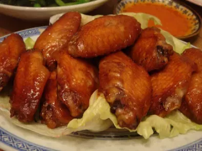 Baked Chicken MidWings in Hoisin & Char Siew Sauce