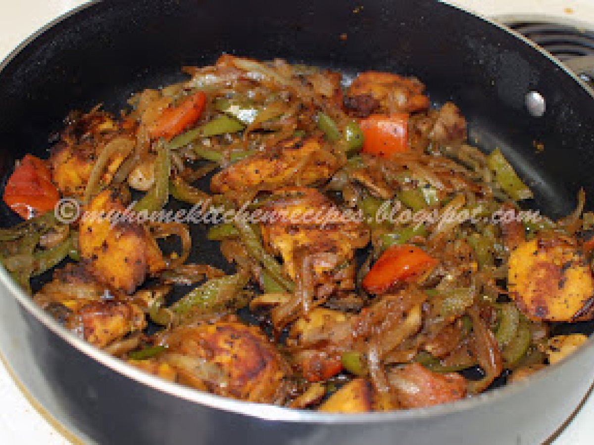 Baked Chicken with Sauteed Vegetables - photo 2