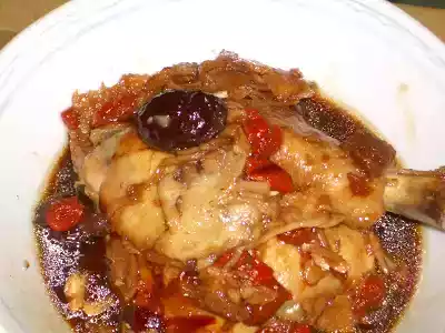 Baked chinese herbal chicken recipe